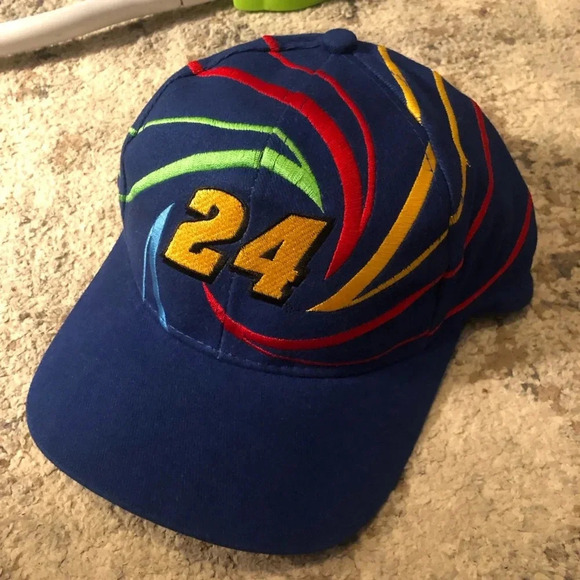 NWT Vintage Chase Authentics Jeff Gordon 24 Snap Back Hat - Picture 2 of 7